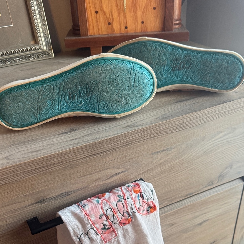 Blowfish Tan and Black Animal Print Slip-Ons - Picture 5 of 5